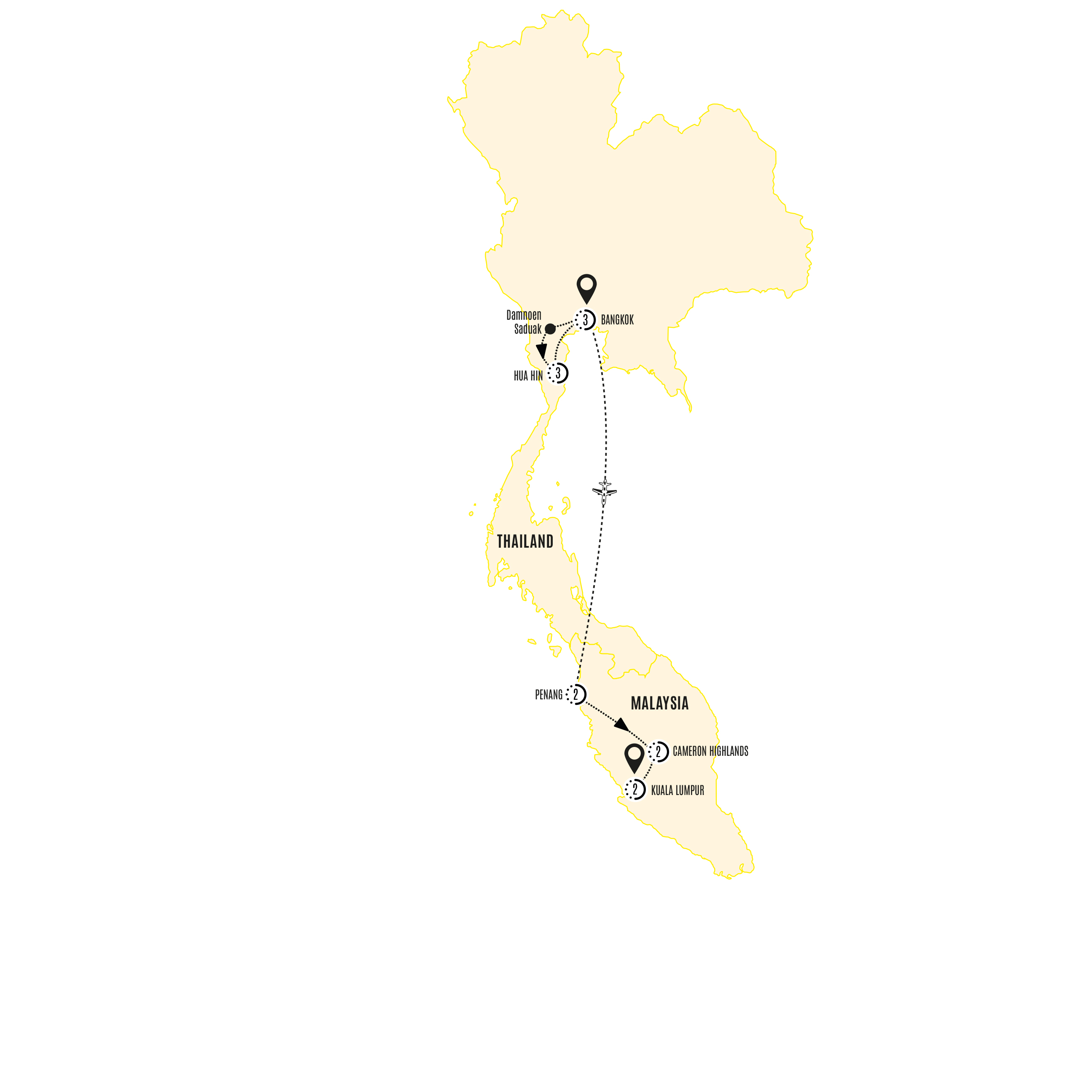 Thailand and Malaysia Explorer