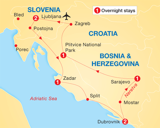 Scenic Slovenia Croatia